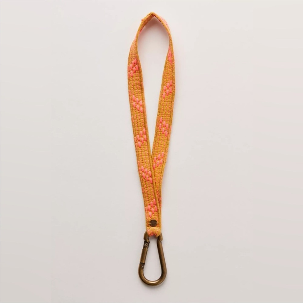 Free People Movement Lanyard Orange Pink One Size NWT